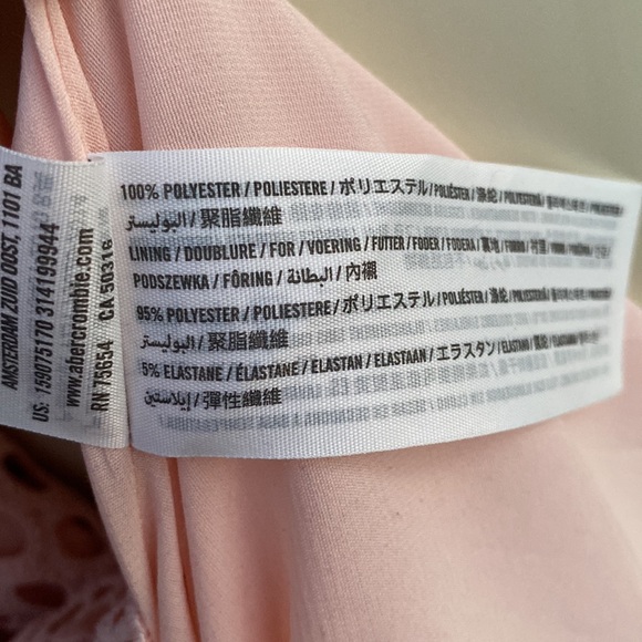 Eyelet midi abercrombie & fitch dress - Picture 7 of 7